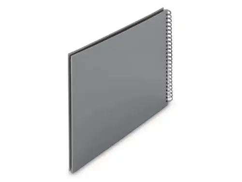 Fotoalbum Hama FINE ART, 50/36x32 - kroužková vazba, kamenná