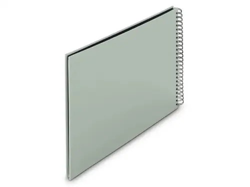 Fotoalbum Hama FINE ART, 50/36x32 - kroužková vazba, šalvějová