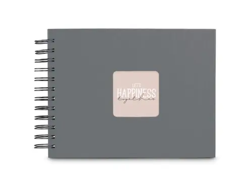 Fotoalbum Hama FINE ART, 50/24x17 - kroužková vazba, kamenná