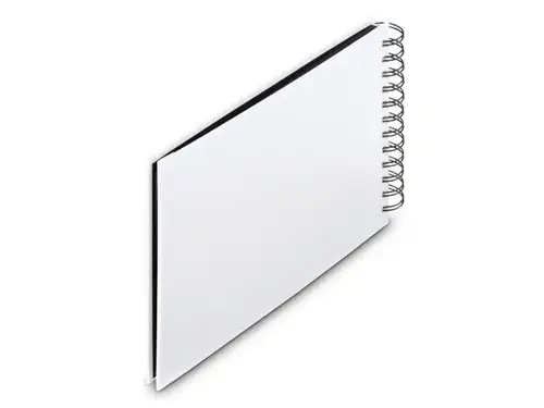 Fotoalbum Hama FINE ART, 50/24x17 - kroužková vazba, bílá