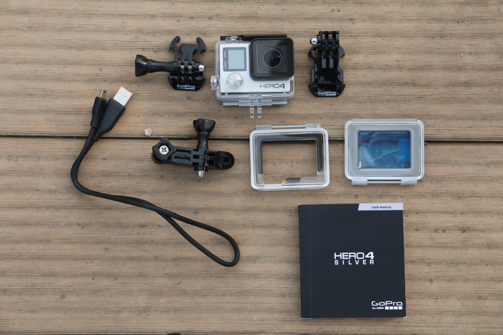 GoPro HERO 4 s příslušenstvím