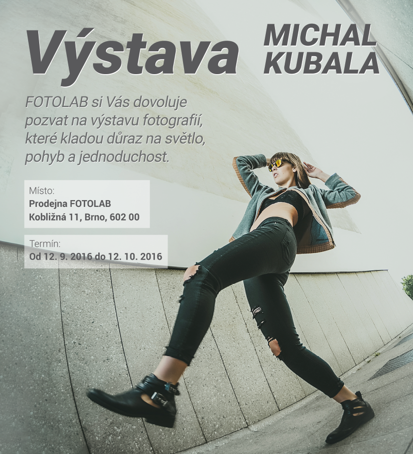 Autorem fotografií je módní, reklamní a lifestylový fotograf Michal Kubala. Nechte se inspirovat prací tohoto talentovaného fotografa přímo na prodejně.