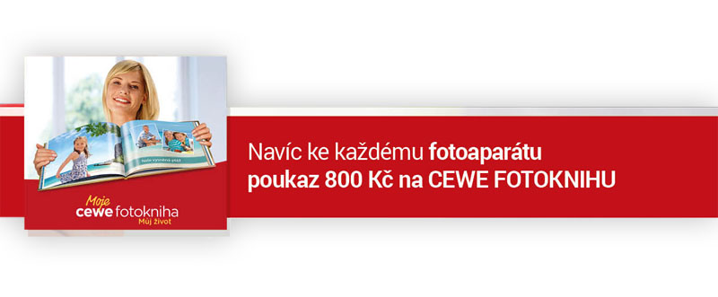 Poukaz na CEWE FOTOKNIHU zdarma