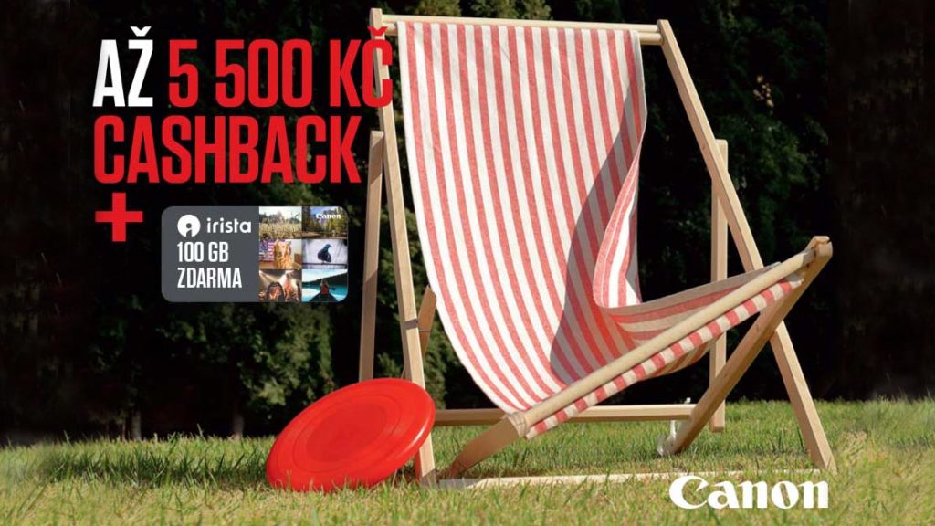 Canon letní cashback