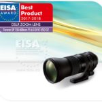 EISA 2017 Tamron SP 150-600 f5-6.3 Di VC USD G2