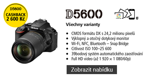 Nikon D5600 akce