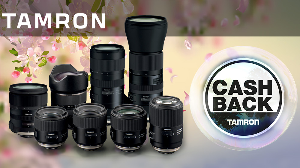 Tamron Cashback duben 2018