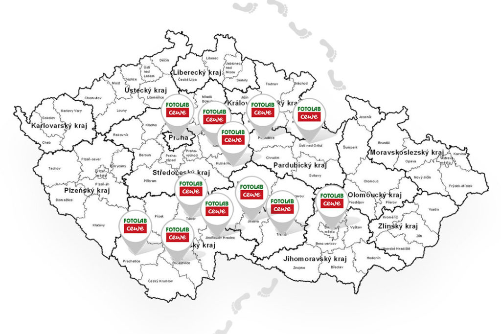 Prodejny FOTOLAB ve Středočeském kraji