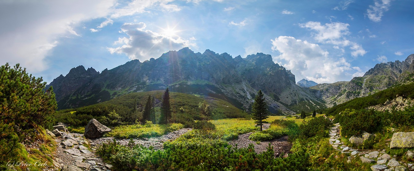 Vysoké Tatry: Malá studená dolina směrem na Térinku