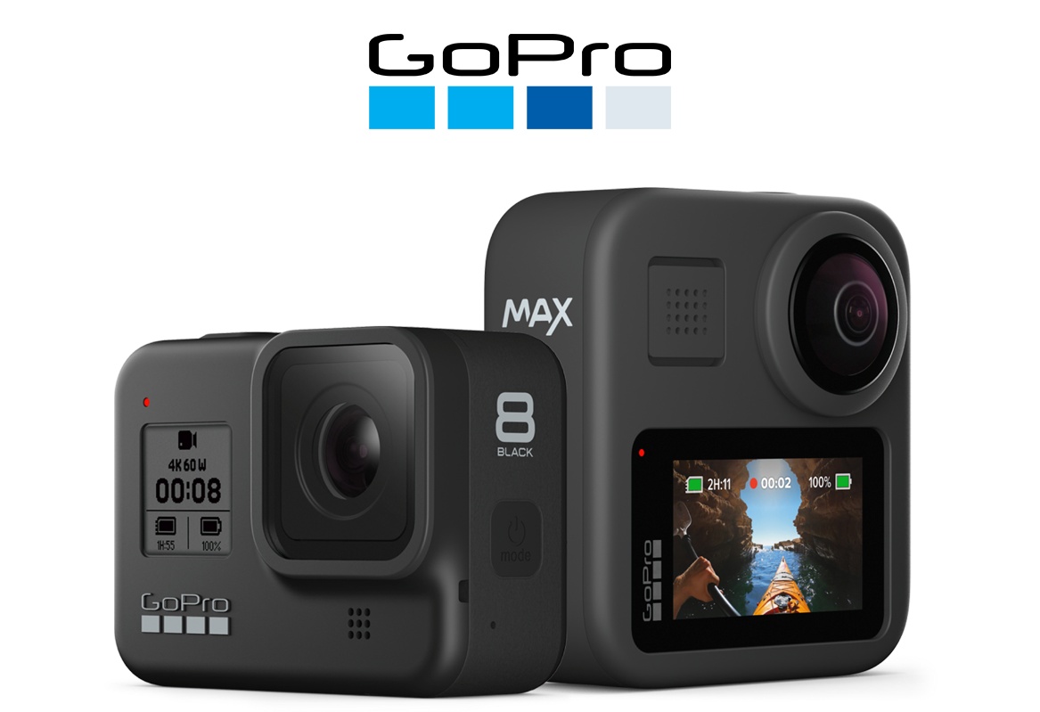 GoPro 8 a GoPro MAX