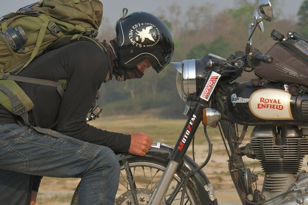 Indie a Nepál: putování na motorce