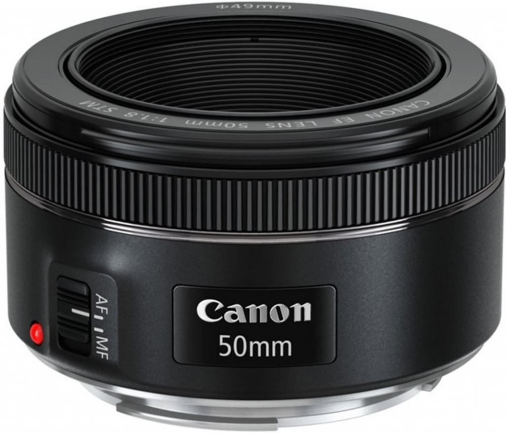 Portrétní objektiv na Canon