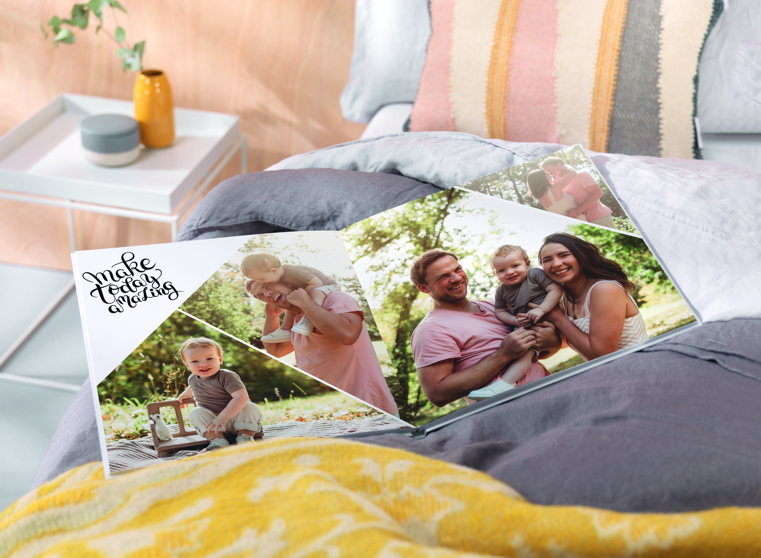 cewe fotokniha xl, rodina, léto