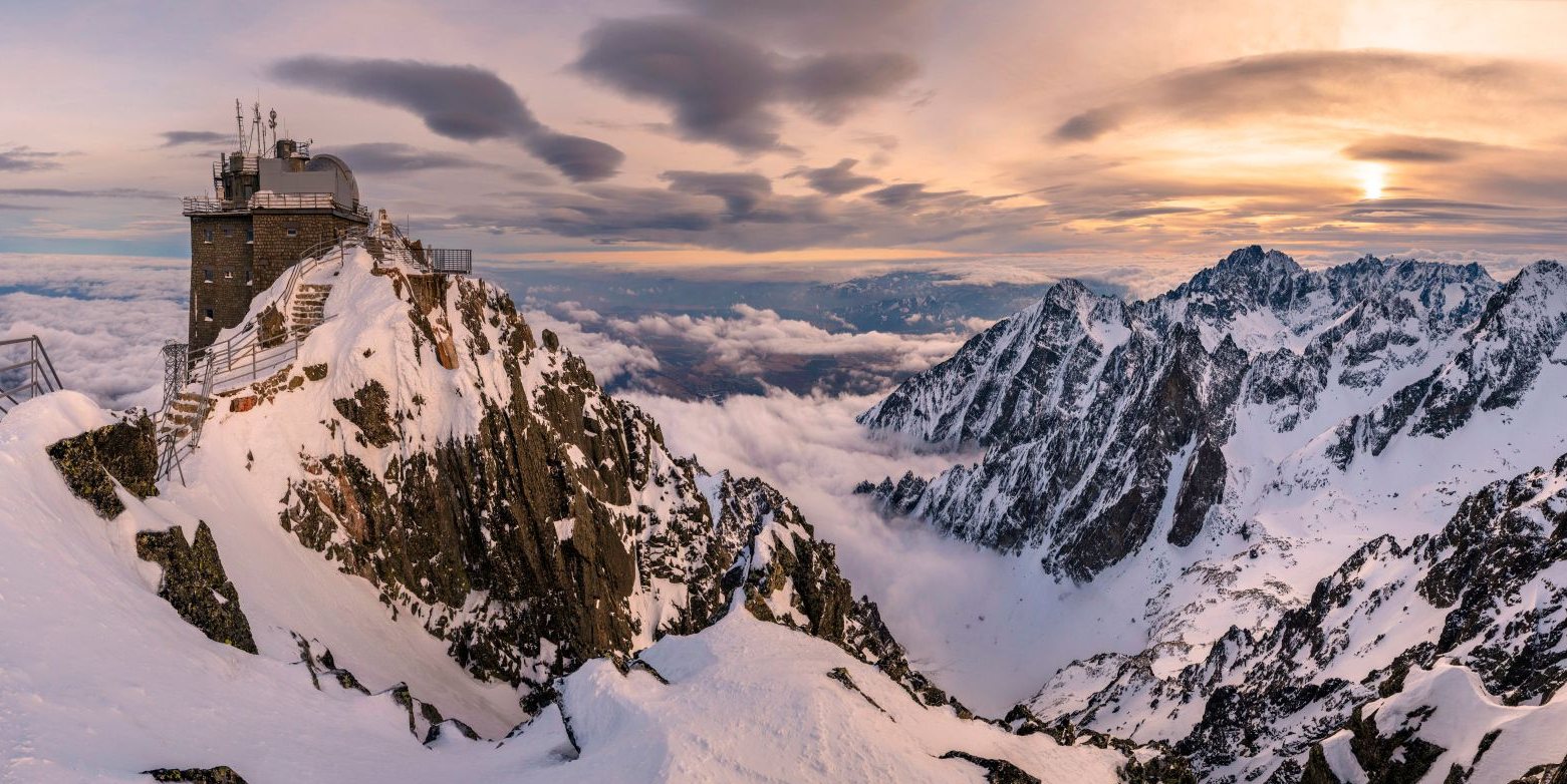 Panorama Vysoké Tatry - Lomnický štít