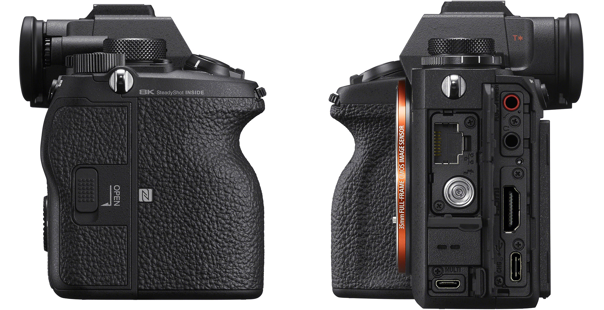 Sony A1 konektory