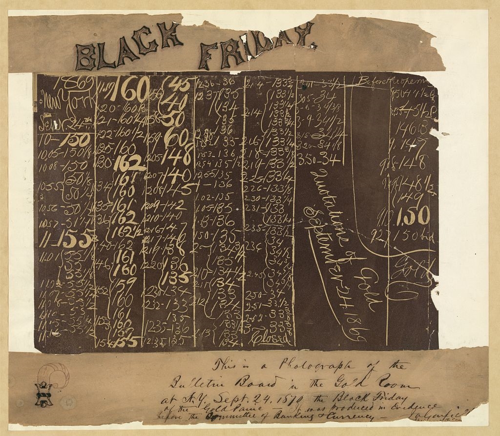 Black Friday Historie