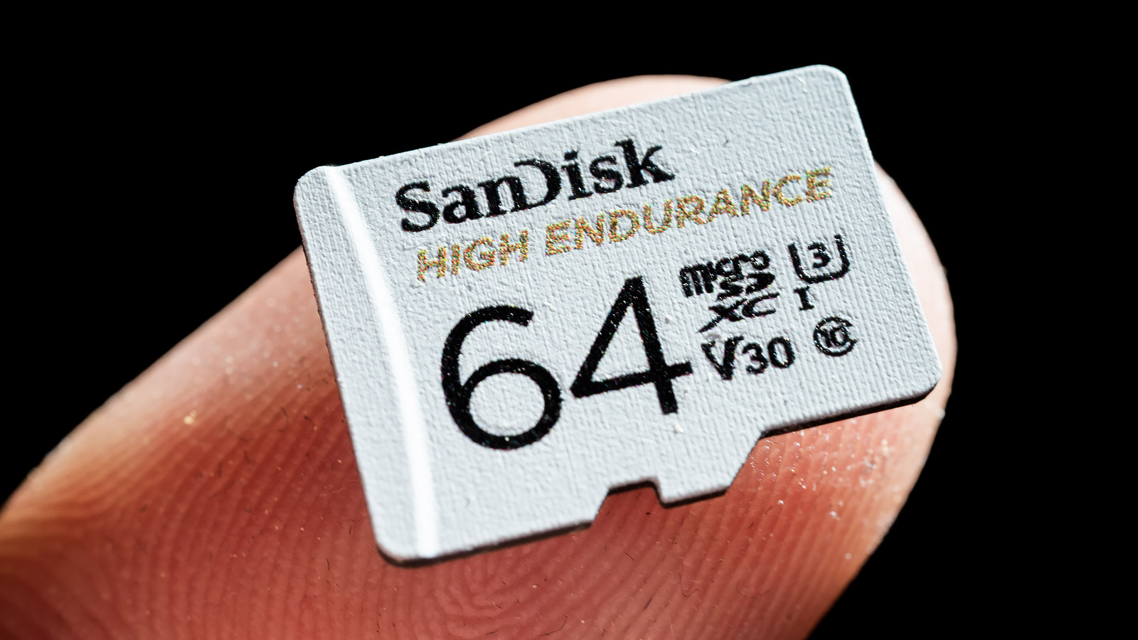 MicroSD Sandisk High Endurance UHS-I, 64 GB, V30, U3, C10