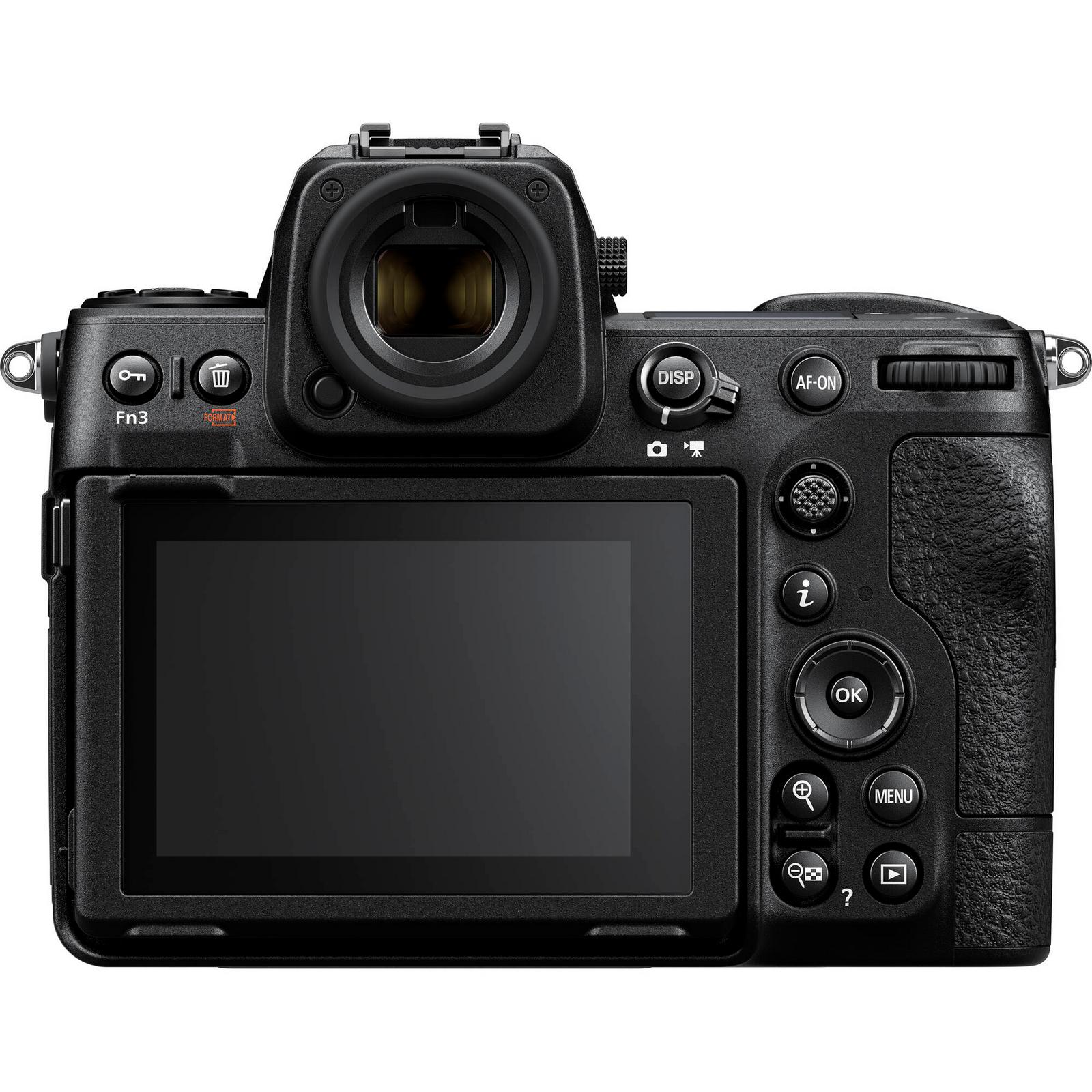 Ovládání Nikon Z8 – pohled na zadní tlačítka