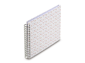 Hama album klasické spirálové FLORAL 28x24 cm, 50 stran