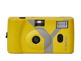 YASHICA- MF-1 Snapshot Art Camera (Yellow)