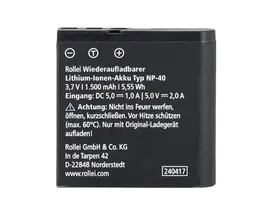 Rollei NP-40 baterie pro Powerflex 10x Retro a Powerflex Compact