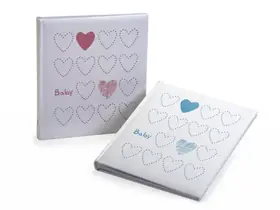 KPH Baby LIGHT HEART 60/29x32cm blue/pink