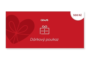 Dárkový poukaz 500 Kč na CEWE fotoslužby CZ (online)
