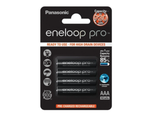 Panasonic Eneloop Pro AAA 930 4 kusy