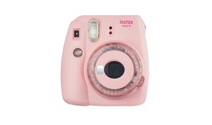 FUJIFILM INSTAX MINI 9 CLEAR PINK ACCESORY BUNDLE