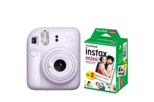 INSTAX Mini 12 purple + Colorfilm
