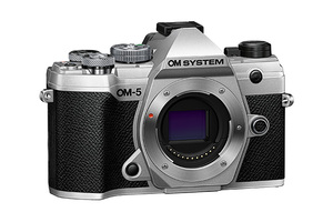 OM System OM-5 body silver