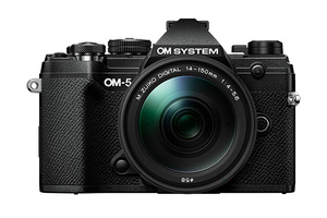 OM System OM-5 + 14-150mm f/4-5.6 II black