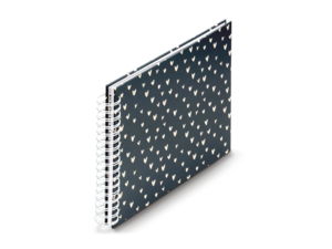 Hama album klasické spirálové LOVELY 28x24 cm, 50 stran, modrá