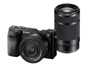 Sony Alpha A6100a + 16-50mm PZ OSS II + 55-210mm