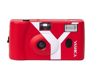 YASHICA- MF-1 Snapshot Art Camera (Red)