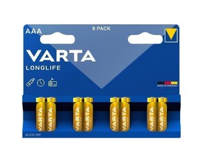 Varta Longlife 8 AAA (Double Blister)