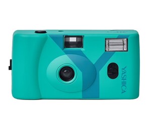 YASHICA- MF-1 Snapshot Art Camera (Turquoise)