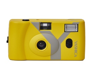 YASHICA- MF-1 Snapshot Art Camera (Yellow)