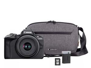 Canon EOS R50 + RF-S 18-45mm (Travel kit)