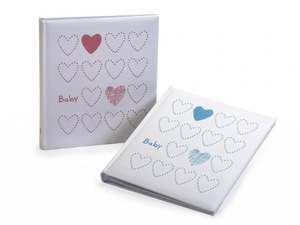 KPH Baby LIGHT HEART 60/29x32cm blue/pink