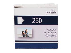 Goldbuch Photo corners 250 display 24 boxes 7x7