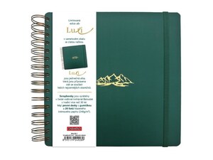 BALOUSEK Scrapbook Luxi - 210x210 - láhvově zelená (Hory)