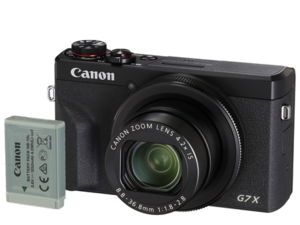 Canon PowerShot G7 X Mark III Black Battery kit