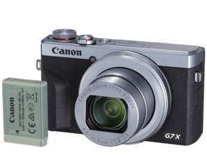 Canon PowerShot G7 X Mark III Silver Battery kit