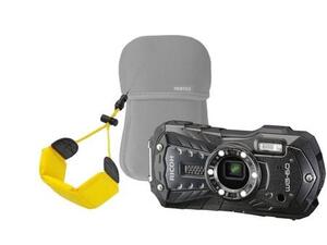 RICOH WG-60 BLACK + NEOPRENE CASE + FLOATING STRAP