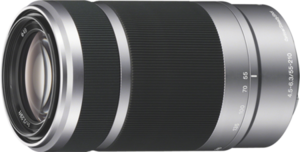 SO-E 55-210mm F4.5-6.3 Silver