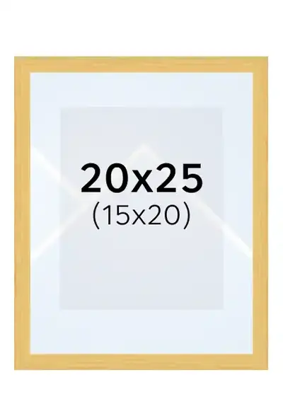 20x25 (15x20)