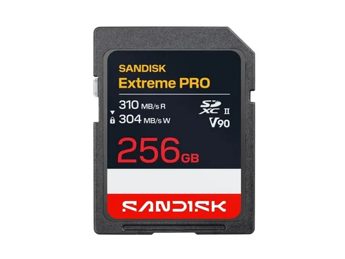 SanDisk Extreme PRO UHS-II V90 256GB SDXC 310/304 MB/s