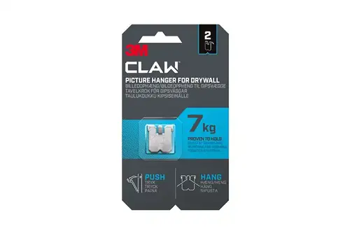 3M CLAW™ - háček do sádrokartonu (nosnost 7kg / 2ks)