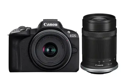Canon EOS R50 + RF-S 18-45mm IS STM + 55-210mm IS STM